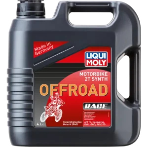 Aanbieding Liqui Moly Motorbike 2T Synth Offroad Race Motorolie 4 liter